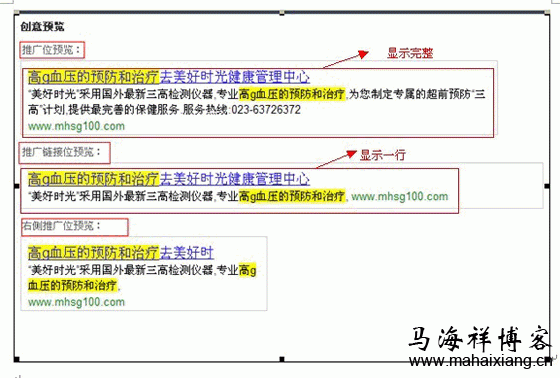 百度竞价推广位与推广链接位的区别分析