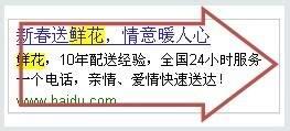 插入通配符,关键词显红 如何撰写百度竞价创意?